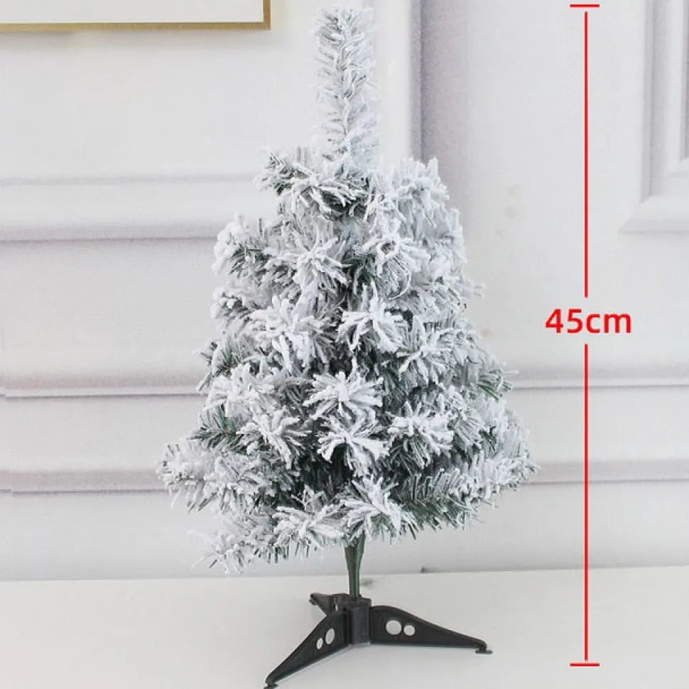 Sapin De Noël Artificiel Blanc - 45 Cm