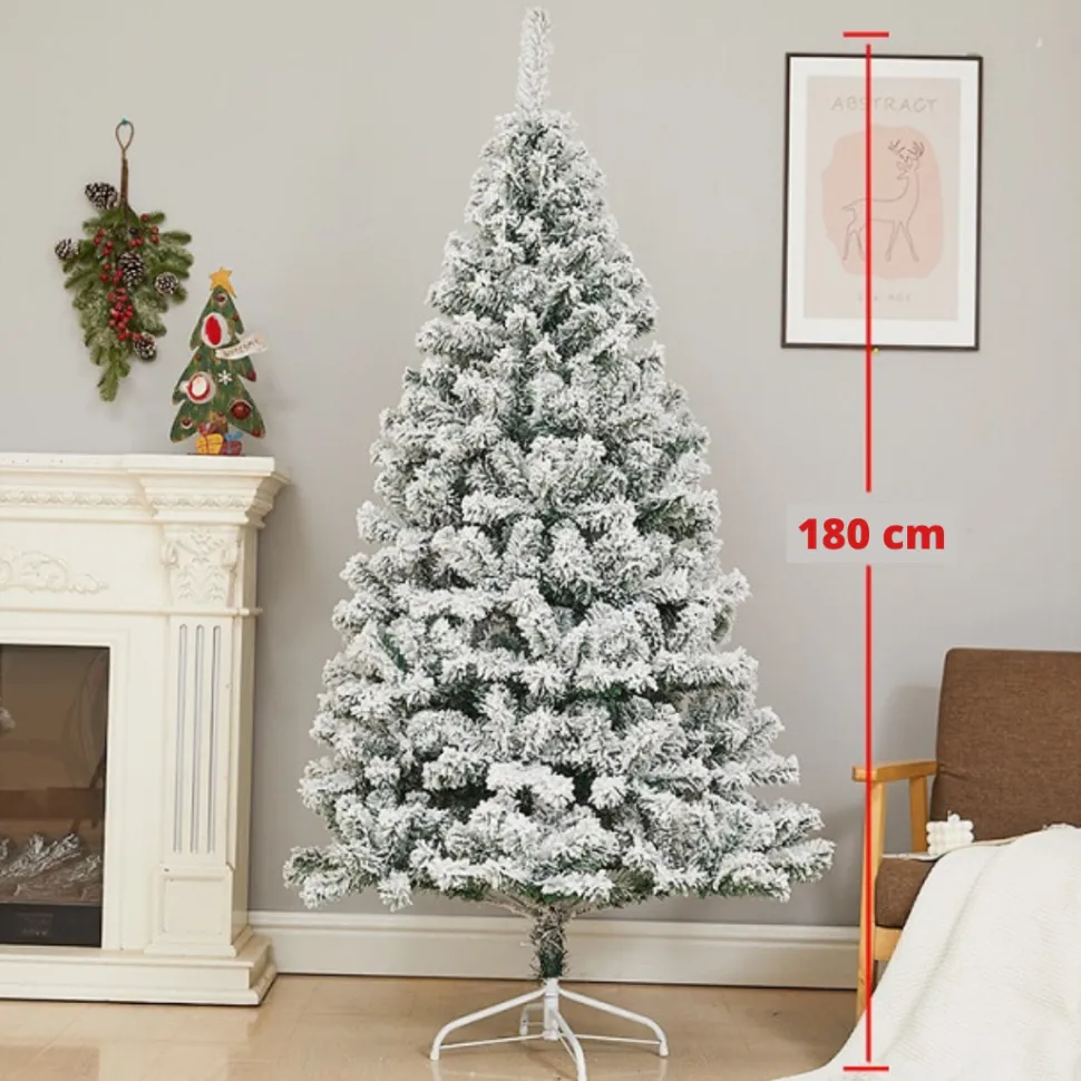 Sapin De Noël Artificiel Blanc - 180 Cm