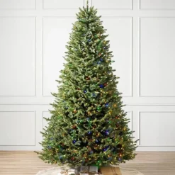 Sapin De Noël Artificiel Vert Rétractable Télécommandé