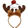 Serre-tête Renne Et Nez Rouge