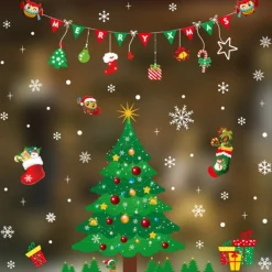 Stickers De Noël - Sapin