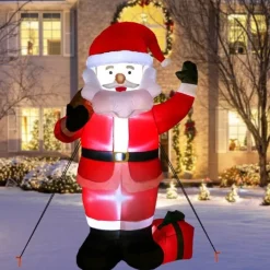 Structure De Noël Gonflable - Père Noël