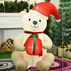 Structure De Noël Gonflable : Nounours