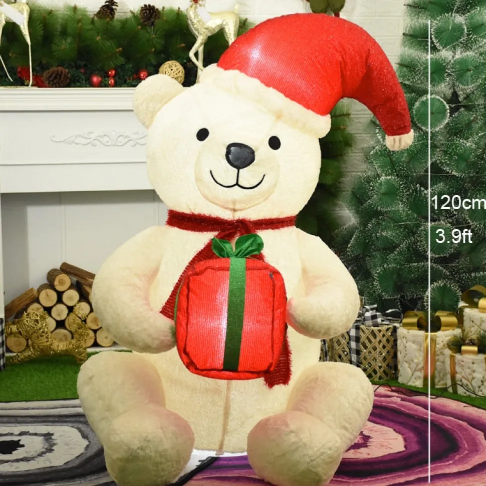 Structure De Noël Gonflable : Nounours