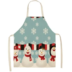 Tablier De Noël - Bonhomme De Neige