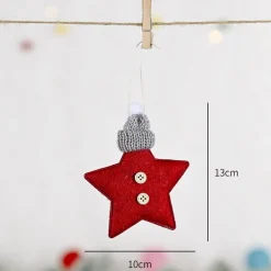 Étoile De Noël En Feutrine