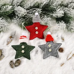 Étoile De Noël En Feutrine