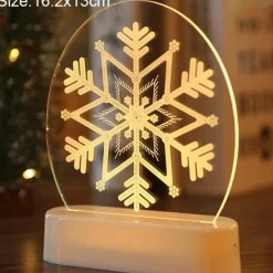 Veilleuse De Noël à Piles