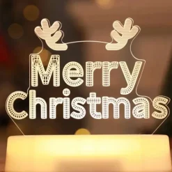 Veilleuse De Noël à Piles