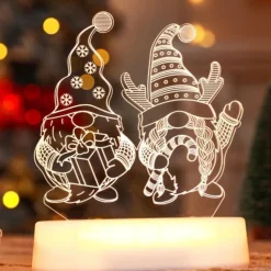 Veilleuse De Noël à Piles